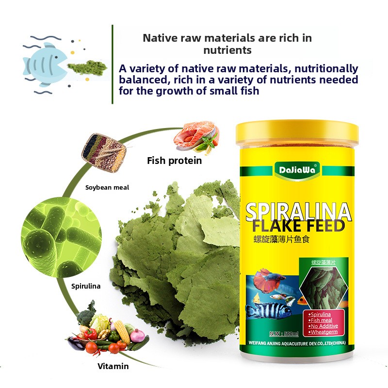 DaJiaWa Корм для рыб в виде хл – обзор и цена Tetra Food Betta Flakes